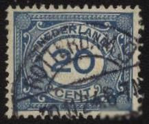 Інші країни Другие страны ^/--/^ Голландия 1921 г. № 109 гашеная ^_^^^ Нідерланди 1921 р. No 109 гашена - фото фото фото