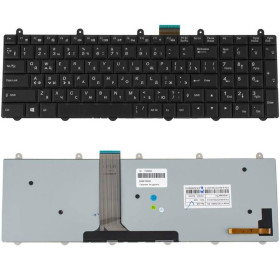 Клавіатури Клавиатуры ^/--/^ Клавиатура для ноутбука MSI (GT /--/ 780, GT /--/ 783) rus, black,  подсветка клавиш (RGB) (ОРИГИНАЛ) ^_^^^ Клавіатура для ноутбука MSI (GT /--/ 780, GT /--/ 783) rus, black, підсвічування клавіш (RGB) (ОРИГИНАЛ) - фото фото фото