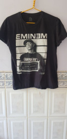 Футболки, майки Футболки, майки ^/--/^ Футболка &amp;quot;Eminem&amp;quot;  (100% cotton, M, UK) б/у ^_^^^ Футболка &amp;quot;Eminem&amp;quot; (100% cotton, M, UK) б/у - фото фото фото
