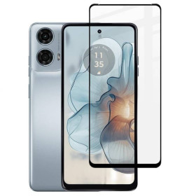 Чохли, бампера Чехлы, бампера ^/--/^ Захисне скло Fiji Premium для Motorola G /--/ 24 Power повне проклеювання Anti-Static чорний ^_^^^ Защитное стекло Fiji Premium для Motorola G /--/ 24 Power полное проклеивание Anti-Static черный - фото фото фото