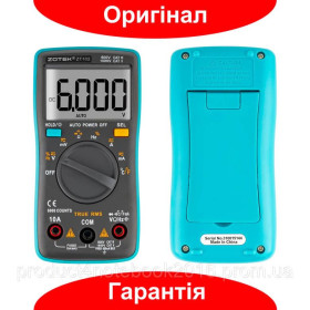Витратні матеріали Расходные материалы ^/--/^ Цифровой Мультиметр ZOTEK ZT /--/ 102 True RMS с автоматическим выбором диапазонов (60 /--/ mV-1000 /--/ V; 60 /--/ mА-10 /--/ A;  ^_^^^ Цифровий мультиметр ZOTEK ZT /--/ 102 True RMS з автоматичним вибором діапазонів (60 /--/ mV-1000 /--/ V; 60 /--/ mА-10 /--/ A); - фото фото фото
