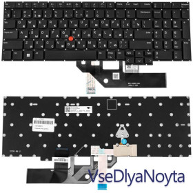 Клавіатури Клавиатуры ^/--/^ Клавиатура для ноутбука LENOVO (ThinkPad: E /--/ 16 Gen 1) rus, black, без фрейма ^_^^^ Клавіатура для ноутбука LENOVO (ThinkPad: E /--/ 16 Gen 1) rus, black, без фрейму - фото фото фото