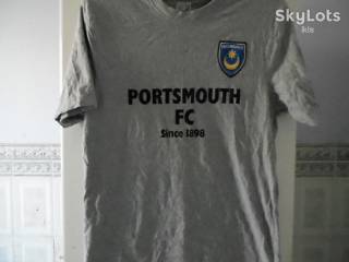 Футболки, майки Футболки, майки ^/--/^ Футболка &amp;quot;Portsmouth FC&amp;quot;    (90% cotton / 10% viscose, M, Bangladesh) ^_^^^ Футболка &amp;quot;Portsmouth FC &amp;quot; (90% cotton / 10% viscose, M, Bangladesh) - фото фото фото