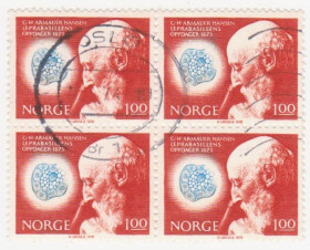 Скандинавія Скандинавия ^/--/^ Норвегия 1973 г.№ 674 гашеная кварт блок ^_^^^ Норвегія 1973 р. No 674 гашена кварт блок - фото фото фото