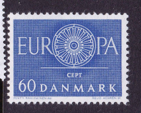 Балтійські країни Балтийские страны ^/--/^ Дания  1960 г  MNH  - ЕВРОПА  СЕПТ /  EUROPA  CEPT - ^_^^^ 1960 MNH - Європа СЕПТ / EUROPA CEPT - фото фото фото