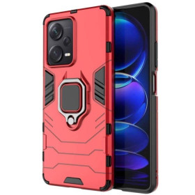 Чохли, бампера Чехлы, бампера ^/--/^ Чохол Fiji Ring для Xiaomi Redmi Note 12 Pro Plus 5 /--/ G броньований бампер з кільцем підставкою червони ^_^^^ Чехол Fiji Ring для Xiaomi Redmi Note 12 Pro Plus 5 /--/ G бронирован бампер с кольцом подставкой красноны - фото фото фото