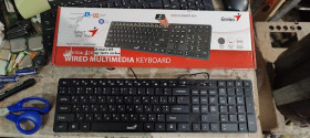 Клавіатури Клавиатуры ^/--/^ Брендовая клавиатура Genius SlimStar 126 USB № 24060209 ^_^^^ Брендова клавіатура Genius SlimStar 126 USB No 24060209 - фото фото фото
