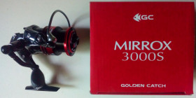 Котушки Катушки ^/--/^ Спиннинговая катушка Golden Catch Mirrox 3000 /--/ S  (новая) ^_^^^ Спінінгова котушка Golden Catch Mirrox 3000 /--/ S (нова) - фото фото фото