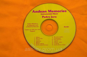 Музичні диски Музыкальные диски ^/--/^ Музичний диск CD. Andrean Memories - PEDRO JARA ^_^^^ Музыкальный диск CD. Andrean Memories - PEDRO JARA - фото фото фото
