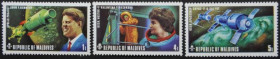 Інше Другое ^/--/^ Мальдивы Космос Кеннеди Терешкова 1973 ^_^^^ Мальдіви Космос Кеннеді Терешкова 1973 - фото фото фото