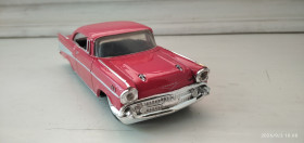 : Закордонні : Зарубежные ^/--/^ CHEVROLET  TWO DOOR  1957 Hard Top        ERTL-USA   M /--/ 1:43  ОПЛАТА ЛОТА ПРИ ОТРИМАНІ. ^_^^^ CHEVROLET TWO DOOR 1957 Hard Top (RARE) ERTL-USA M /--/ 1:43 - фото фото фото