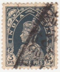 Інші країни Другие страны ^/--/^ Индия  1937 г. № 149 гашеная ^_^^^ Індія 1937 р. No 149 гашена - фото фото фото