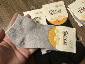 Колготки, шкарпетки, гольфи Колготки, носки, гольфы ^/--/^ Шкарпетки Bross,короткі ,бавовна,Турція,р.28:30,5-7 /--/ р. ^_^^^ Носки Bross, короткие, хлопок, Турция,р.28:30,5-7 /--/ р. - фото фото фото