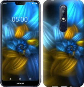 Чохли, бампера Чехлы, бампера ^/--/^ Чехол на Nokia 7.1 Узор 46 2897 /--/ u-1593 - фото фото фото