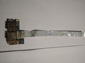 Інші комплектуючі Другие комплектующие ^/--/^ Плата USB з шлейфом для ноутбука Acer 5336, 5733, 5250, 5742, 5736 /--/ Z, 5552, 5333, 5733 /--/ Z, 5253 ^_^^^ Плата USB с шлейфом для ноутбука Acer 5336, 5733, 5250, 5742, 5736 /--/ Z, 5552, 5333, 5733 /--/ Z, 5253 - фото фото фото