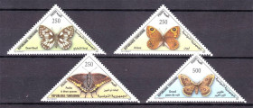 Фауна Фауна ^/--/^ Фауна . Тунис 2001 г MNH - бпбочки - серия ^_^^^ Туніс 2001 р MNH - бпбочки - серія - фото фото фото