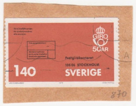 Скандинавія Скандинавия ^/--/^ Швеция 1975 г. № 893 гашеная ^_^^^ Швеція 1975 р. No 893 гашена - фото фото фото