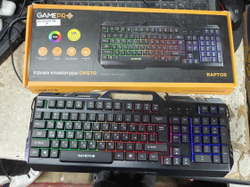 Клавіатури Клавиатуры ^/--/^ Игровая клавиатура с подсветкой RGB GamePro GK /--/ 670 USB № 26300728 ^_^^^ Ігрова клавіатура з підсвічуванням RGB GamePro GK /--/ 670 USB No 26300728 - фото фото фото