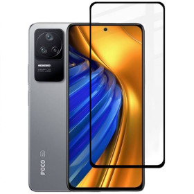 Чохли, бампера Чехлы, бампера ^/--/^ Захисне скло Fiji Premium для Xiaomi Poco F /--/ 4 повне проклеювання Anti-Static чорний ^_^^^ Защитное стекло Fiji Premium для Xiaomi Poco F /--/ 4 полное проклеивание Anti-Static черный - фото фото фото