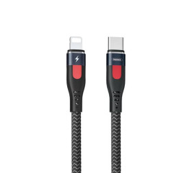 Кабелі Кабели ^/--/^ Кабель Remax Lesu Pro Aluminum Alloy Type-C to Lightning PD 20 /--/ W 1 /--/ M Черный (RC-188 /--/ i) ^_^^^ Кабель Remax Lesu Pro Aluminum Alloy Type-C to Lightning PD 20 /--/ W 1 /--/ M Чорний (RC-188 /--/ i) - фото фото фото