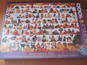 Пазли, мозаїки Пазлы, мозаики ^/--/^ Новые пазлы &amp;quot;EUROGRAPHICS&amp;quot; 1000 шт. &amp;quot; Halloween Pets&amp;quot; ^_^^^ Нові пазли &amp;quot;EUROGRAPHICS &amp;quot; 1000 шт. &amp;quot; Halloween Pets &amp;quot; - фото фото фото