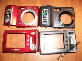 Корпуса Корпуса ^/--/^ Корпус Samsung S /--/ 750 серебро черный красный ^_^^^ Корпус Samsung S /--/ 750 срібло чорний червоний - фото фото фото