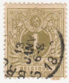 Бенілюкс Бенилюкс ^/--/^ Бельгия 1869  г. № 23 а гашеная ^_^^^ Бельгія 1869 р. No 23 а гашена - фото фото фото