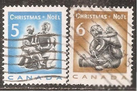 Північна Америка Северная Америка ^/--/^ Канада 1968 Sc.488-489 гаш. ПОЛНАЯ серия ^_^^^ Канада 1968 Sc.488-489 гаш. Повна серія - фото фото фото