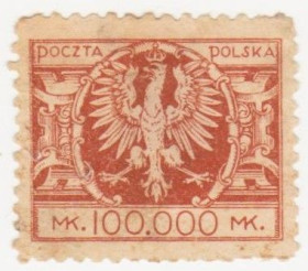 Польща Польша ^/--/^ Польша 1924 г №  160 гашеная ^_^^^ Польща 1924 р. No 160 гашена - фото фото фото