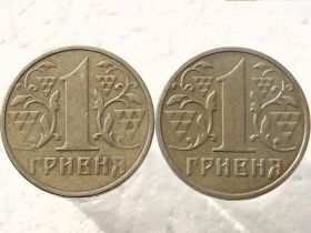 Обігові Обиходные ^/--/^ 1 гривня 2001 рік Україна 1 /--/ АД /--/ 1, 1 /--/ АД /--/ 2  (329) ^_^^^ 1 гривна 2001 год Украина 1 /--/ АД /--/ 1, 1 /--/ АД /--/ 2 (329) - фото фото фото
