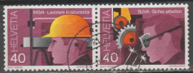 Швейцарія Швейцария ^/--/^ Швейцария Швейцарія 1978 техніка безпеки зчіпка ^_^^^ Швейцария 1978 техника безопасности сцепка - фото фото фото