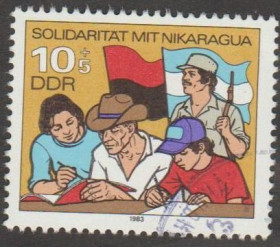 НДР, ФРН ГДР, ФРГ ^/--/^ Германия Німеччина ГДР 1983 Никарагуа ^_^^^ Германия ГДР 1983 Никарагуа - фото фото фото
