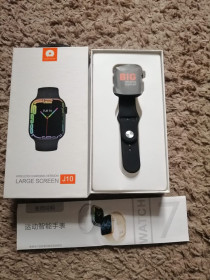 Розумні годинники (Smart watch) Умные часы (Smart watch) ^/--/^ Оригінальний, фірмовий Металевий смарт годинник WUW J /--/ 10 ^_^^^ Оригинальный, фирменный Металлический смарт часы WUW J /--/ 10 - фото фото фото