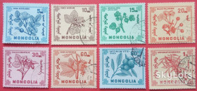 Флора Флора ^/--/^ Монголия 1968 флора ягоды фрукты Mi 490-497 ^_^^^ Монголія 1968 флора ягоди фрукти Mi 490-497 - фото фото фото