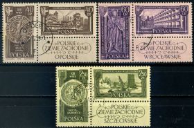Польща Польша ^/--/^ Польша. Восстановление регионов  (серия) 1961 г. ^_^^^ Польща. Відновлення регіонів (серія) 1961 - фото фото фото