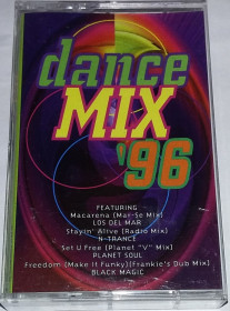 Касети Кассеты ^/--/^ VARIOUS  Dance Mix &amp;apos;96. Cassette     (US) ^_^^^ VARIOUS Dance Mix &amp;apos;96. Cassette (US) - фото фото фото