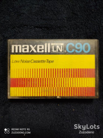 Касети Кассеты ^/--/^ Б/У Аудио кассетa MAXELL LN C /--/ 90 ^_^^^ Б/У Аудіо касета MAXELL LN C /--/ 90 - фото фото фото