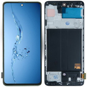 Сенсорні екрани і Дисплеї Сенсорные экраны и Дисплеи ^/--/^ Дисплей Samsung Galaxy A /--/ 51 SM-A /--/ 515 OLED with frame Black  (6.46&amp;quot; LCD) ^_^^^ Дисплей Samsung Galaxy A /--/ 51 SM-A /--/ 515 OLED with frame Black (6.46&amp;quot; LCD) - фото фото фото