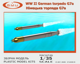 : : ^/--/^ GMU 35004 - WW II German torpedo G /--/ 7 /--/ A, 1/35 - фото фото фото