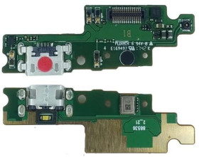 Роз'єми, гнізда Разъемы, гнезда ^/--/^ Роз&amp;apos;єм зарядки Xiaomi Redmi 4 /--/ X  (з платкою) ^_^^^ Разъём зарядки Xiaomi Redmi 4 /--/ X (с платкой) - фото фото фото