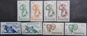 Інше Другое ^/--/^ Французские колонии Мадагаскар 1946 ^_^^^ Французькі колонії Мадагаскар 1946 - фото фото фото
