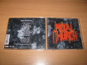 Музичні диски Музыкальные диски ^/--/^ METAL CHURCH - Live  (1998 Steamhammer 1 /--/ st press) ^_^^^ METAL CHURCH - Live (1998 Steamhammer 1 /--/ st press) - фото фото фото