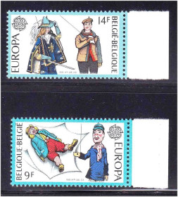 Бенілюкс Бенилюкс ^/--/^ ZM  Бельгия 1981 г MNH - ^_^^^ ZM Бельгія 1981 MNH - фото фото фото
