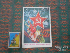 СРСР СССР ^/--/^ Слава Вооруженным Силам ! Худ.  И.Дергилев    1978 г.  АВИА ^_^^^ Слава Збройним Силам! Худ.І.Дергілев 1978 р. АВІА - фото фото фото