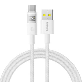Кабелі Кабели ^/--/^ Кабель Baseus Display 2 USB - Type-C PD /--/ 100 /--/ W (5 /--/ A) 1 /--/ м нейлоновий з дисплеєм для швидкої зарядки ноутбу ^_^^^ Кабель Baseus Display 2 USB - Type-C PD /--/ 100 /--/ W (5 /--/ A) 1 /--/ м нейлоновый с дисплеем для быстрой зарядки ноутбу - фото фото фото