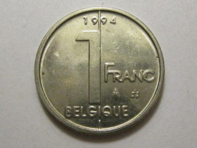 Бельгія Бельгия ^/--/^ Бельгия 1 франк 1994 года BELGIQUE 3 /--/ П /--/ 656 ^_^^^ Бельгія 1 франк 1994 року BELGIQUE 3 /--/ П /--/ 656 - фото фото фото