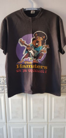 Футболки, майки Футболки, майки ^/--/^ Футболка  &amp;quot;The Hamsters&amp;quot;   (100% cotton, L, Morocco) б/у ^_^^^ Футболка &amp;quot;The Hamsters&amp;quot; (100% cotton, L, Morocco) б/у - фото фото фото