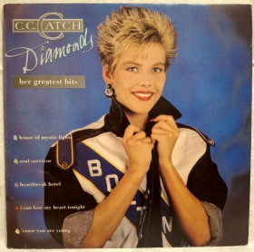 Платівки Пластинки ^/--/^ C.C. Catch - Diamonds. Her Greatest Hits - 1986-88.  (LP). 12. Vinyl. Пластинка. Yugoslavia. ^_^^^ C.C. Catch - Diamonds. Her Greatest Hits - 1986-88. 12.Vinyl. Пластинка. Yugoslavia. - фото фото фото