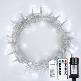 Світильники Светильники ^/--/^ Наружные гирлянды 300 led 30 м Koopower  белый с пультом димер ^_^^^ Зовнішні гірлянди 300 led 30 м Koopower білий з пультом димер - фото фото фото