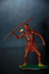 Фігурки, солдатики Фигурки, солдатики ^/--/^ индеец с копьем DULCOP 55-60 /--/ мм Италия ^_^^^ індіанець з списом DULCOP 55-60 /--/ мм Італія - фото фото фото